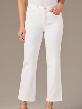 Wit & Wisdom White Stretch Bootcut Jeans